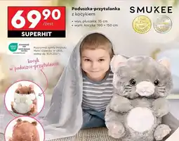 Biedronka Poduszka przytulanka z kocykiem Smukee oferta
