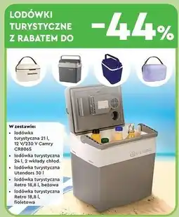 Biedronka Lodówka turystyczna retro 18.8 l Utendors oferta