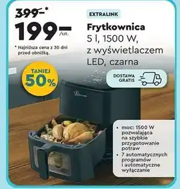 Biedronka Frytkownica 5 l 1500 w Extralink oferta