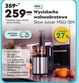 Biedronka Sokowirówka mso-12m Mpm Product oferta