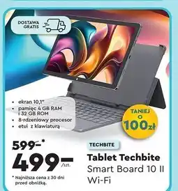 Biedronka Tablet 10.1 smartboard ii Techbite oferta