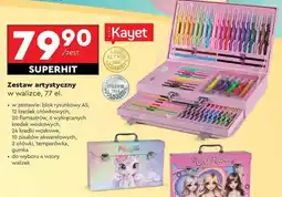 Biedronka Zestaw artystyczny w walizce, 77 el oferta
