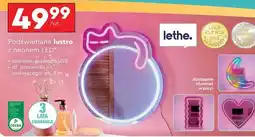 Biedronka Podświetlane lustro z neonem LED oferta