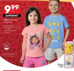 Biedronka T-shirt dziecięcy z licencją oferta