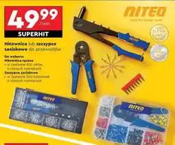 Biedronka Nitownica lub szczypce zaciskowe do przewodów oferta