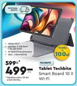 Biedronka Tablet Techbite Smart Board 10 II Wi-Fi oferta