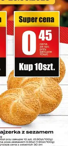 Supeco Kajzerka z sezamem Supeco oferta