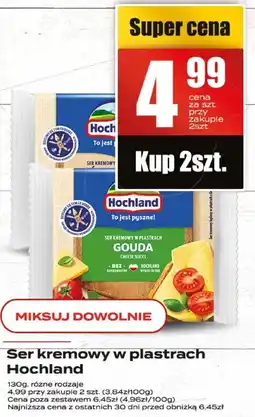 Supeco Ser kremowy w plastrach Hochland oferta