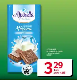Selgros Czekolada alpinella oferta
