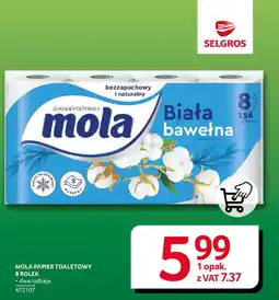 Selgros Mola papier toaletowy oferta