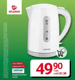 Selgros Zelmer czajnik zck7616s oferta