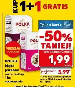 Kaufland Mąka pszenna Polka Polka z natury piękna oferta