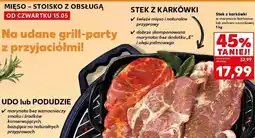 Kaufland Stek z karkówki w marynacie ziołowo- czosnkowej oferta