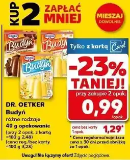 Kaufland Budyń czekoladowy Dr. oetker oferta