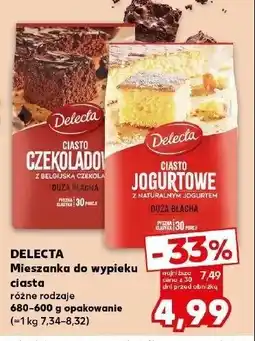 Kaufland Ciasto duża blacha jogurtowe Delecta oferta