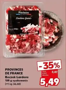 Kaufland Boczek wędzony lardons Provinces de france oferta