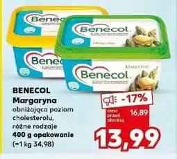 Kaufland Margaryna Benecol o smaku masła Benecol raisio oferta
