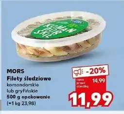 Kaufland Filety śledziowe gryfickie Mors ryby oferta
