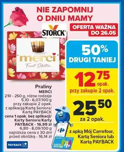 Carrefour Praliny Merci oferta