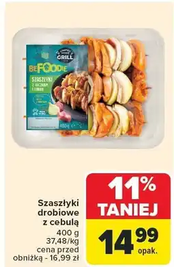Carrefour Szaszłyki drobiowe z cebulą Carrefour oferta