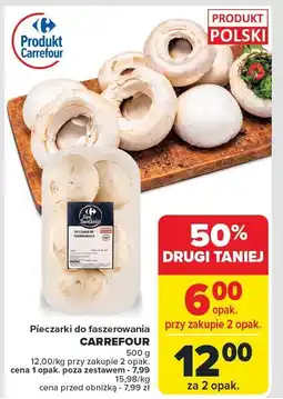 Carrefour Pieczarki do faszerowania Carrefour 500g oferta