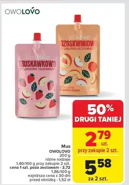 Carrefour Mus Owolovo 200g oferta