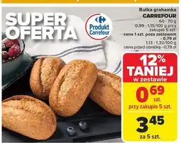 Carrefour Bułka grahamka CARREFOUR oferta