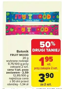 Carrefour Batonik FRUIT MOOD oferta