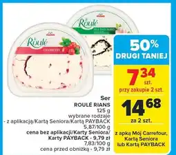 Carrefour Ser ROULE RIANS 125 g oferta
