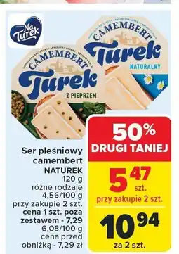 Carrefour Ser pleśniowy camembert Turek 120g oferta