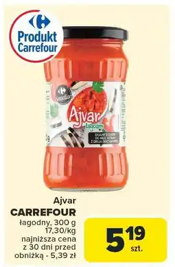 Carrefour Market Ajvar CARREFOUR oferta