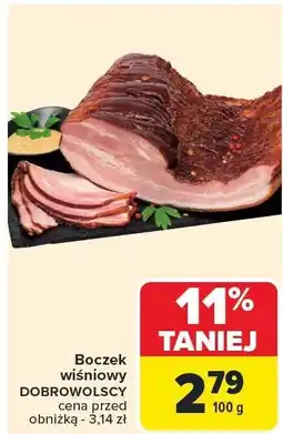 Carrefour Boczek wiśniowy DOBROWOLSCY oferta
