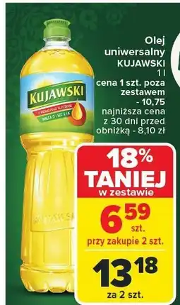 Carrefour Olej uniwersalny KUJAWSKI oferta