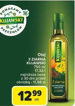 Carrefour Olej 3 ziarna KUJAWSKI oferta