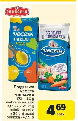 Carrefour Przyprawa VEGETA PODRAVKA 170 - 180 g oferta