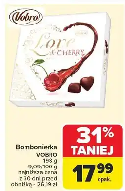 Carrefour Market Bombonierka VOBRO 198g oferta
