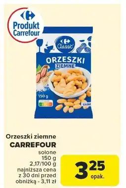 Carrefour Market Orzeszki ziemne CARREFOUR 150 g oferta