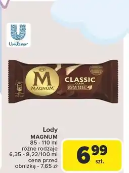 Carrefour Lody MAGNUM 85-110 ml UNILEVER oferta