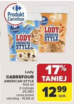 Carrefour Lody CARREFOUR AMERICAN STYLE 500ml oferta