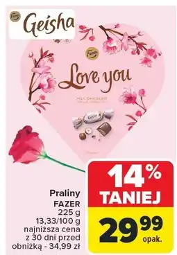 Carrefour Market Praliny FAZER 225 g oferta