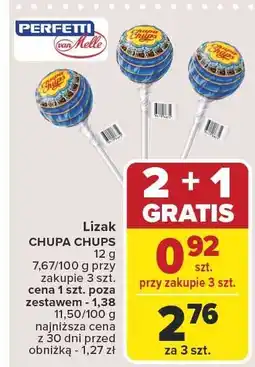 Carrefour Lizak CHUPA CHUPS 3 szt oferta
