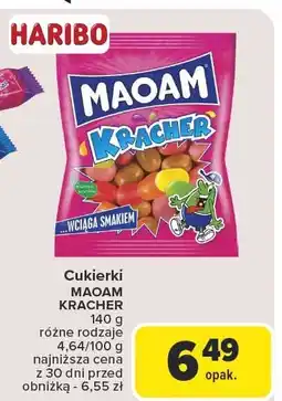 Carrefour Cukierki MAOAM KRACHER 140g oferta