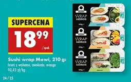 Biedronka Wrapy z łososiem avocado Mowi oferta