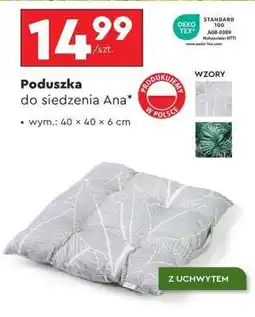 Biedronka Poduszka do siedzenia Ana oferta