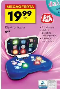 Biedronka Elektroniczna gra oferta