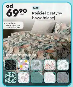 Biedronka Pościel z satyny bawełnianej oferta
