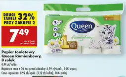 Biedronka Papier toaletowy Queen Rumiankowy oferta