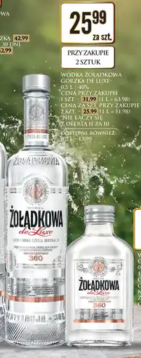 Dino Wódka żołądkowa gorzka de luxe oferta