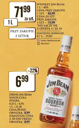 Dino Whiskey jim beam oferta