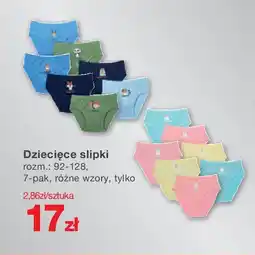 KiK Dziecięce slipki oferta
